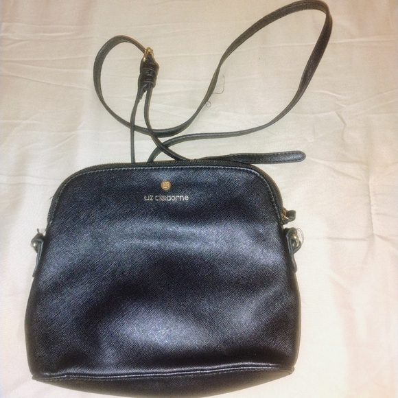 Liz Claiborne Elegant Black Shoulder Bag - Picture 2 of 3